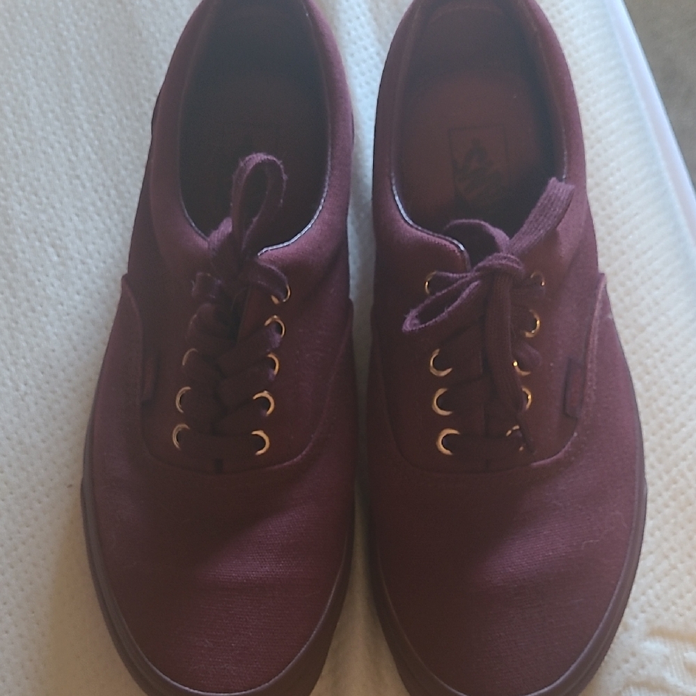 Vans Burgundy Sneakers